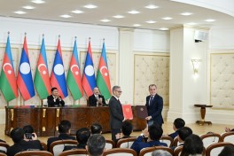 Принято Совместное заявление между Азербайджаном и Лаосом и состоялся обмен документами