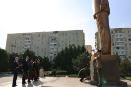 В Академии МЧС Азербайджана состоялись церемонии принятия военной присяги новобранцами и выпуска — ВИДЕО 