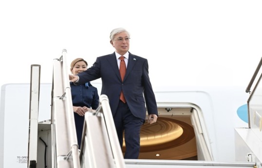 Начался визит Президента Казахстана в Азербайджан