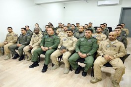 В ходе учений военнослужащих Азербайджана и ОАЭ состоялись полеты самолетов и вертолетов — ВИДЕО 