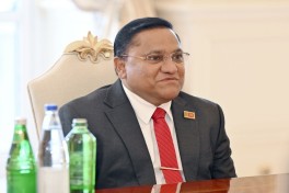 Президент Ильхам Алиев принял министра Шри-Ланки