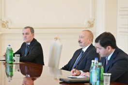 Президент Ильхам Алиев принял министра Шри-Ланки