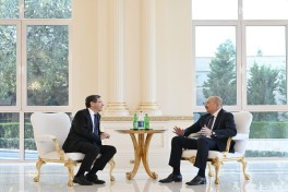 Состоялась встреча Президента Ильхама Алиева с Президентом Израиля