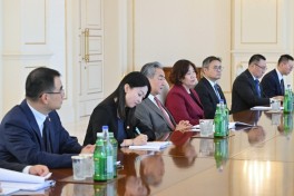 Президент Ильхам Алиев принял члена Политбюро ЦК Коммунистической партии Китая