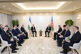 Ильхам Алиев встретился с Президентом Узбекистана-ОБНОВЛЕНО 