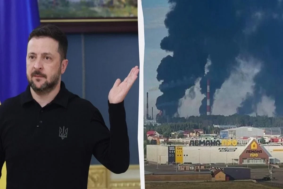Зеленский заявил о возобновлении атак на НПЗ России