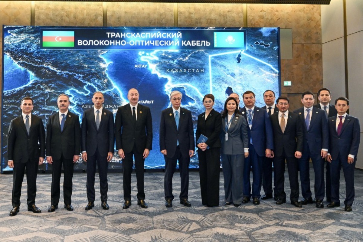 Состоялся обмен подписанными между Азербайджаном и Казахстаном документами