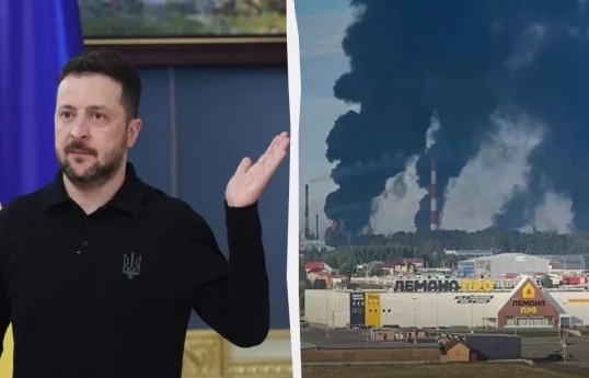 Зеленский заявил о возобновлении атак на НПЗ России