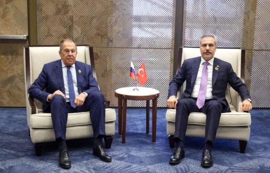 Хакан Фидан и Лавров встретились в Баку