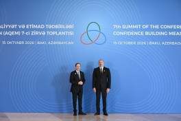 Президент Ильхам Алиев выступает на 7-м саммите СВМДА - ОБНОВЛЕНО-1 