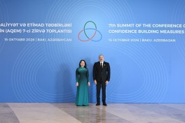 Президент Ильхам Алиев выступает на 7-м саммите СВМДА - ОБНОВЛЕНО-1 