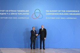 Президент Ильхам Алиев выступает на 7-м саммите СВМДА - ОБНОВЛЕНО-1 