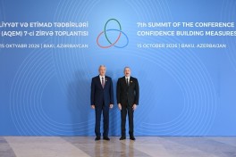 Президент Ильхам Алиев выступает на 7-м саммите СВМДА - ОБНОВЛЕНО-1 