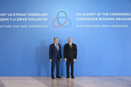 Президент Ильхам Алиев выступает на 7-м саммите СВМДА - ОБНОВЛЕНО-1 