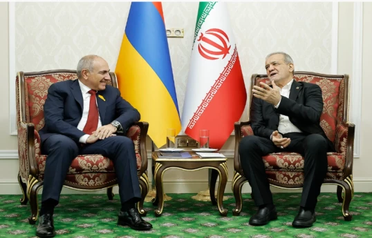 Премьер-министр Армении Никол Пашинян, Президент Ирана Масуд Пезешкиан