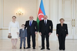 Президент Ильхам Алиев принял новоназначенного посла Грузии