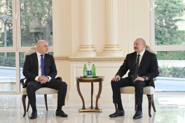 Президент Ильхам Алиев принял новоназначенного посла Грузии