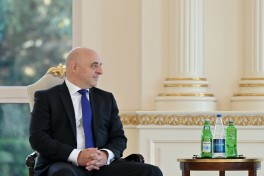 Президент Ильхам Алиев принял новоназначенного посла Грузии