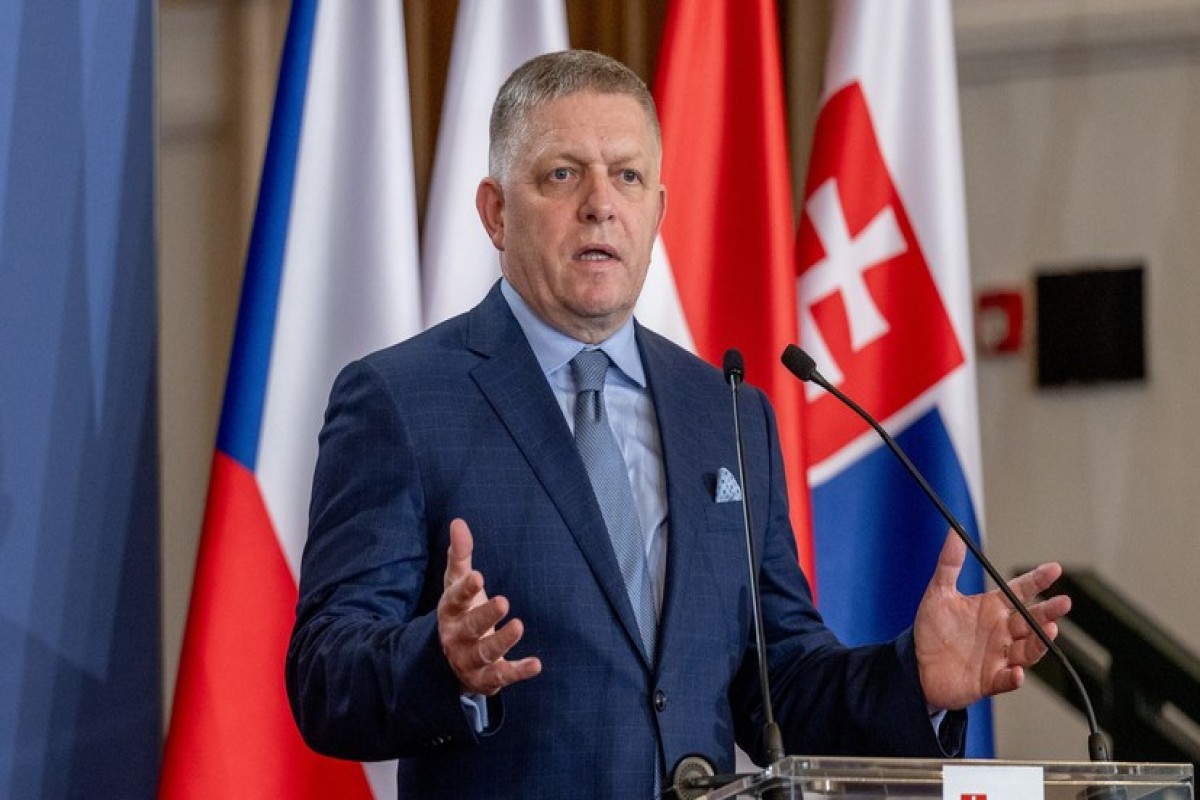премьер-министр Словакии Роберт Фицо