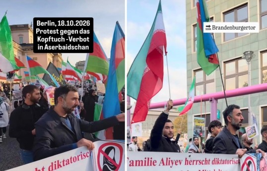 Иранские флаги под гимн Азербайджана: Какие интересы стоят за акцией в Германии? - АНАЛИТИКА