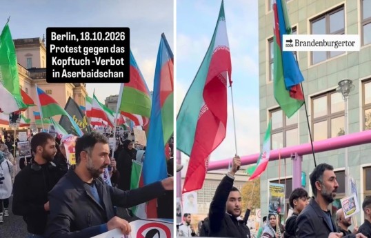 Иранские флаги под гимн Азербайджана: Какие интересы стоят за акцией в Германии? - АНАЛИТИКА 