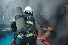 Пожар на территории жилого комплекса в Хырдалане потушен-ФОТО -ВИДЕО -ОБНОВЛЕНО-2 
