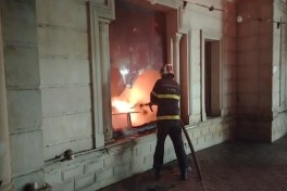 Пожар на территории жилого комплекса в Хырдалане потушен-ФОТО -ВИДЕО -ОБНОВЛЕНО-2 
