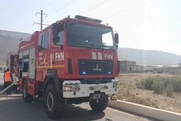 МЧС: На складе в Локбатане произошел пожар-ФОТО -ВИДЕО 