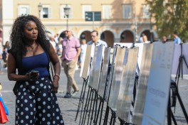 На фотовыставке в Риме представили последствия минной войны Армении против Азербайджана