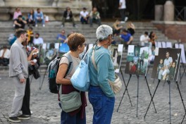 На фотовыставке в Риме представили последствия минной войны Армении против Азербайджана