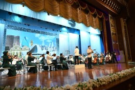 Лейла Алиева посетила концерт Государственного симфонического оркестра Туркменистана-ФОТО 