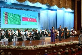 Лейла Алиева посетила концерт Государственного симфонического оркестра Туркменистана-ФОТО 