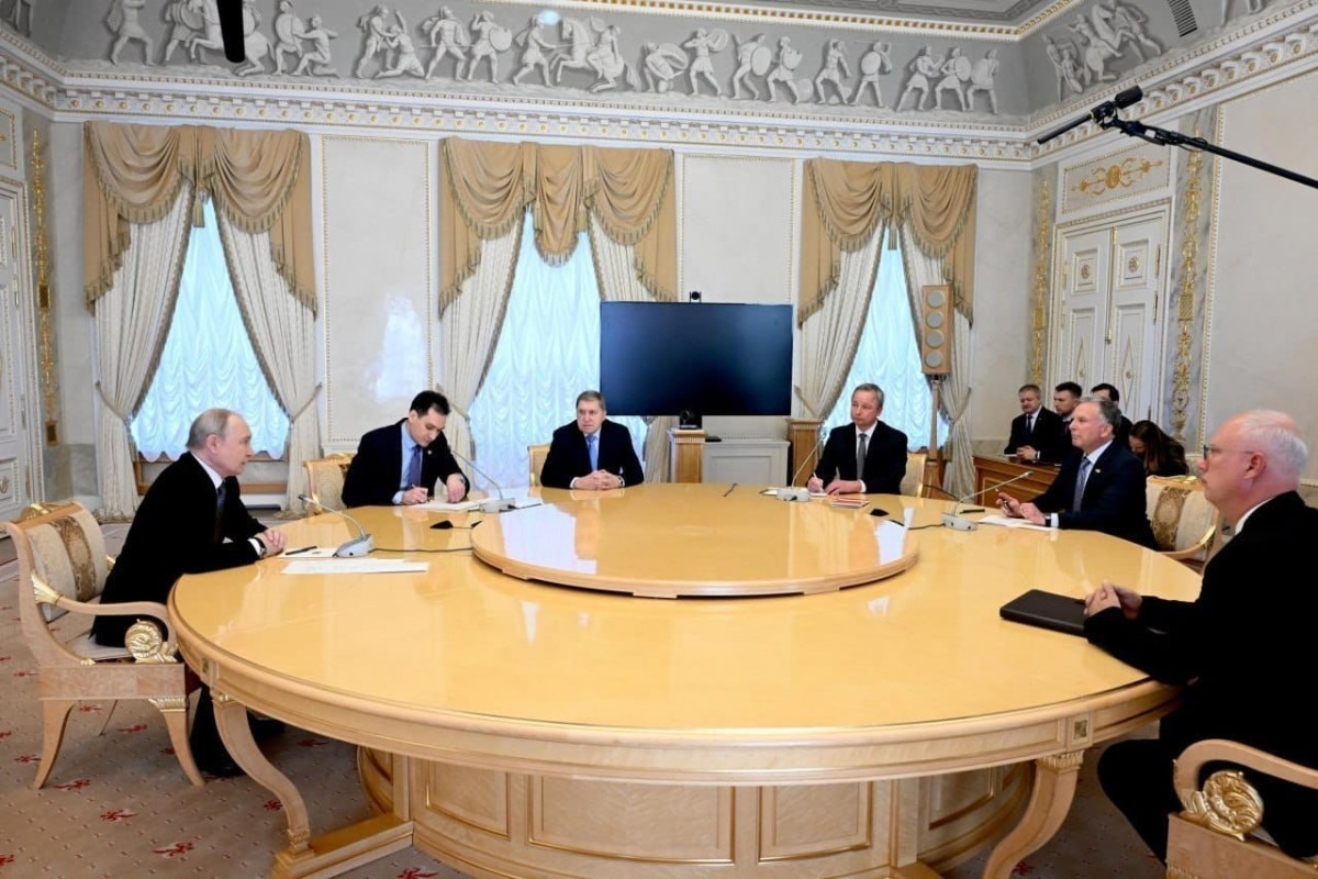 Встреча Путина с Уиткоффом продолжается более двух часов