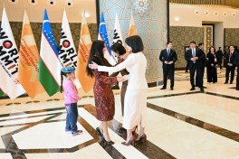 Лейла Алиева приняла участие в церемонии открытия в Самарканде Всемирного саммита на тему инвестиций в благополучие детей -ФОТО 