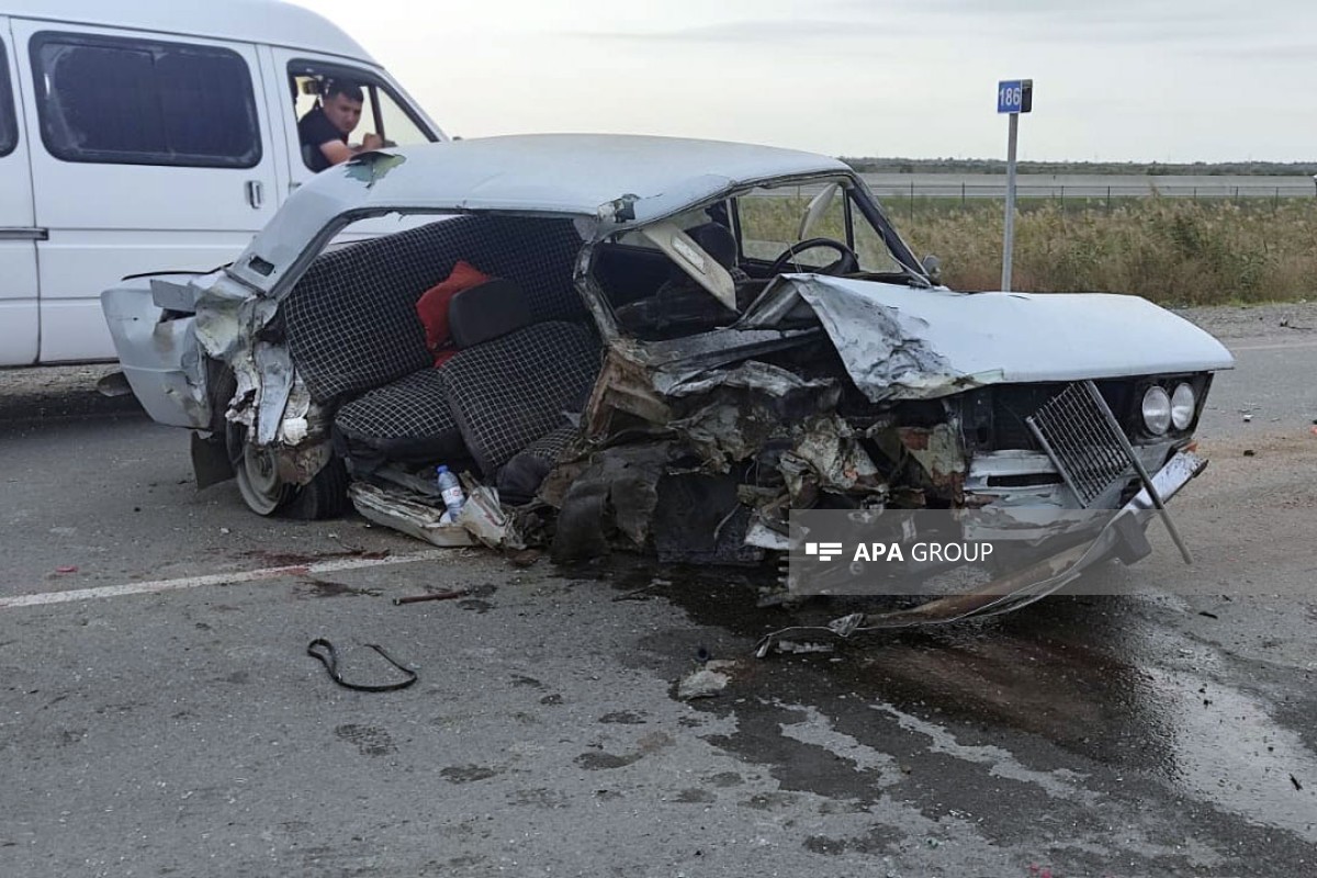 В ДТП в Сальянском районе один человек погиб, четверо пострадали -<span class="red_color">ФОТО-ОБНОВЛЕНО