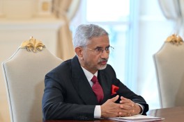 Президент Азербайджана Ильхам Алиев принял министра иностранных дел Индии