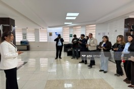 Организован медиатур в Бакинский реабилитационный центр Агентства социальных услуг-ФОТО 