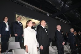 Президент Ильхам Алиев наблюдал церемонию открытия чемпионата мира и фестиваля FIFA U-15-ОБНОВЛЕНО-2 