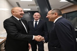 Президент Ильхам Алиев наблюдал церемонию открытия чемпионата мира и фестиваля FIFA U-15-ОБНОВЛЕНО-2 
