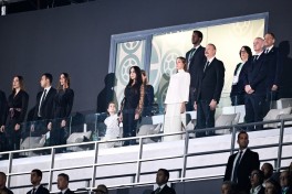 Президент Ильхам Алиев наблюдал церемонию открытия чемпионата мира и фестиваля FIFA U-15-ОБНОВЛЕНО-2 
