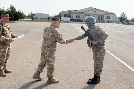 В азербайджанской армии завершились учебные сборы военнообязанных, призванных из запаса