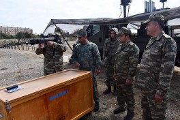 В азербайджанской армии завершились учебные сборы военнообязанных, призванных из запаса