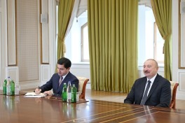 Президент Ильхам Алиев принял высокого представителя Альянса цивилизаций ООН
