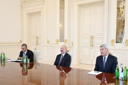 Президент Ильхам Алиев принял генерального секретаря Всемирной туристской организации