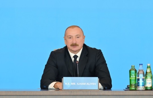 Президент Ильхам Алиев