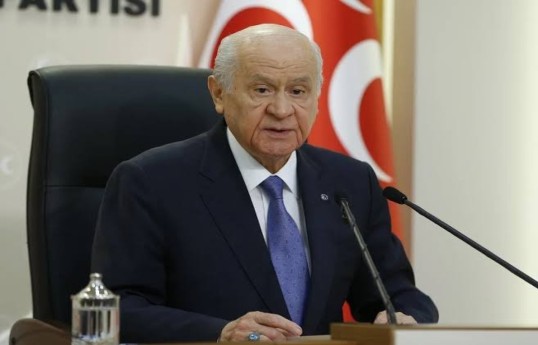 Председатель Партии националистического движения Турции (MHP) Девлет Бахчели