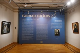 Президент Ильхам Алиев, первая леди Мехрибан Алиева и члены их семьи ознакомились с ретроспективной выставкой «Мой Абшерон и не только»