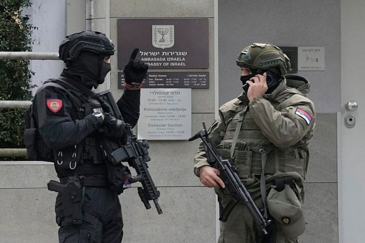 В Белграде совершено нападение на посольство Израиля, ранен сотрудник службы безопасности