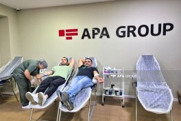 В APA Media Group прошла акция по сдаче крови-ФОТО 