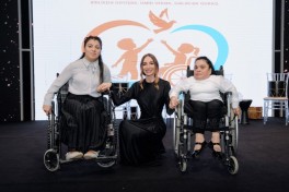 Лейла Алиева и Арзу Алиева приняли участие в концерте в рамках проекта «Ария рая»